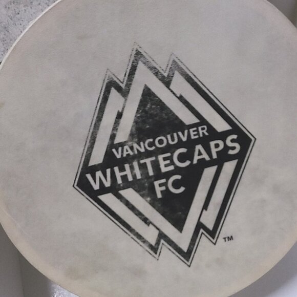 Vancouver Whitecaps FC vintage game hand drum - Picture 3 of 4